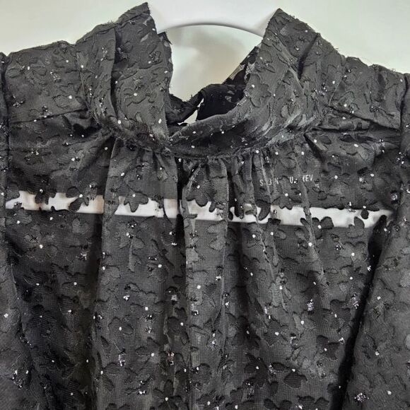 Sabina Musayev Mara Top in Black - Size S - Picture 6 of 10